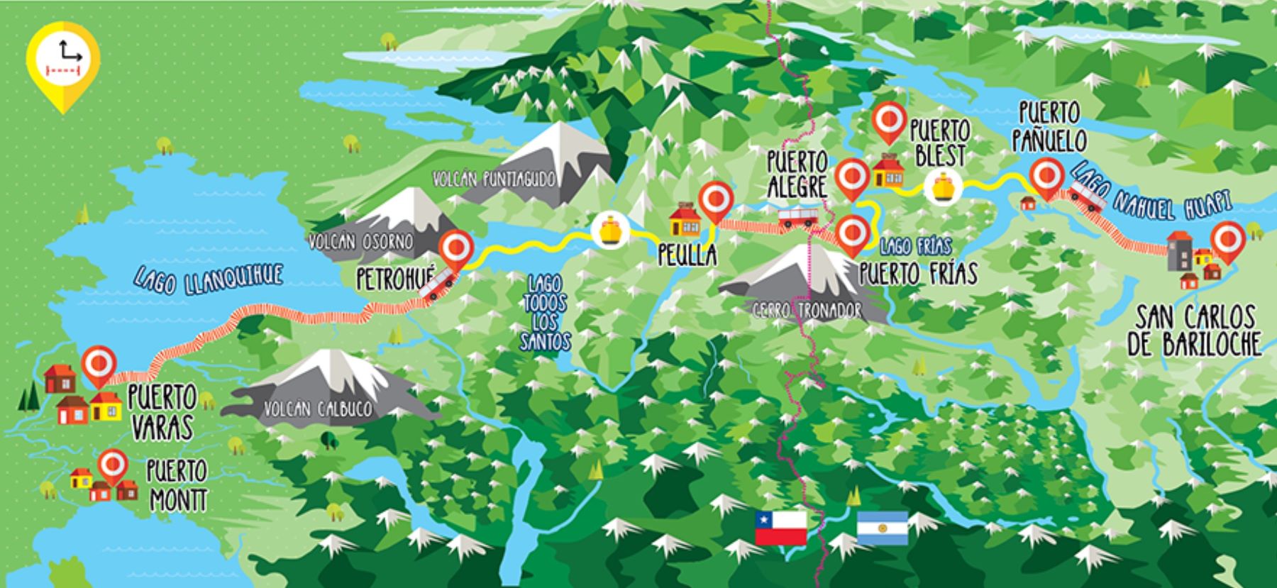 MAPPA CRUCE ANDINO