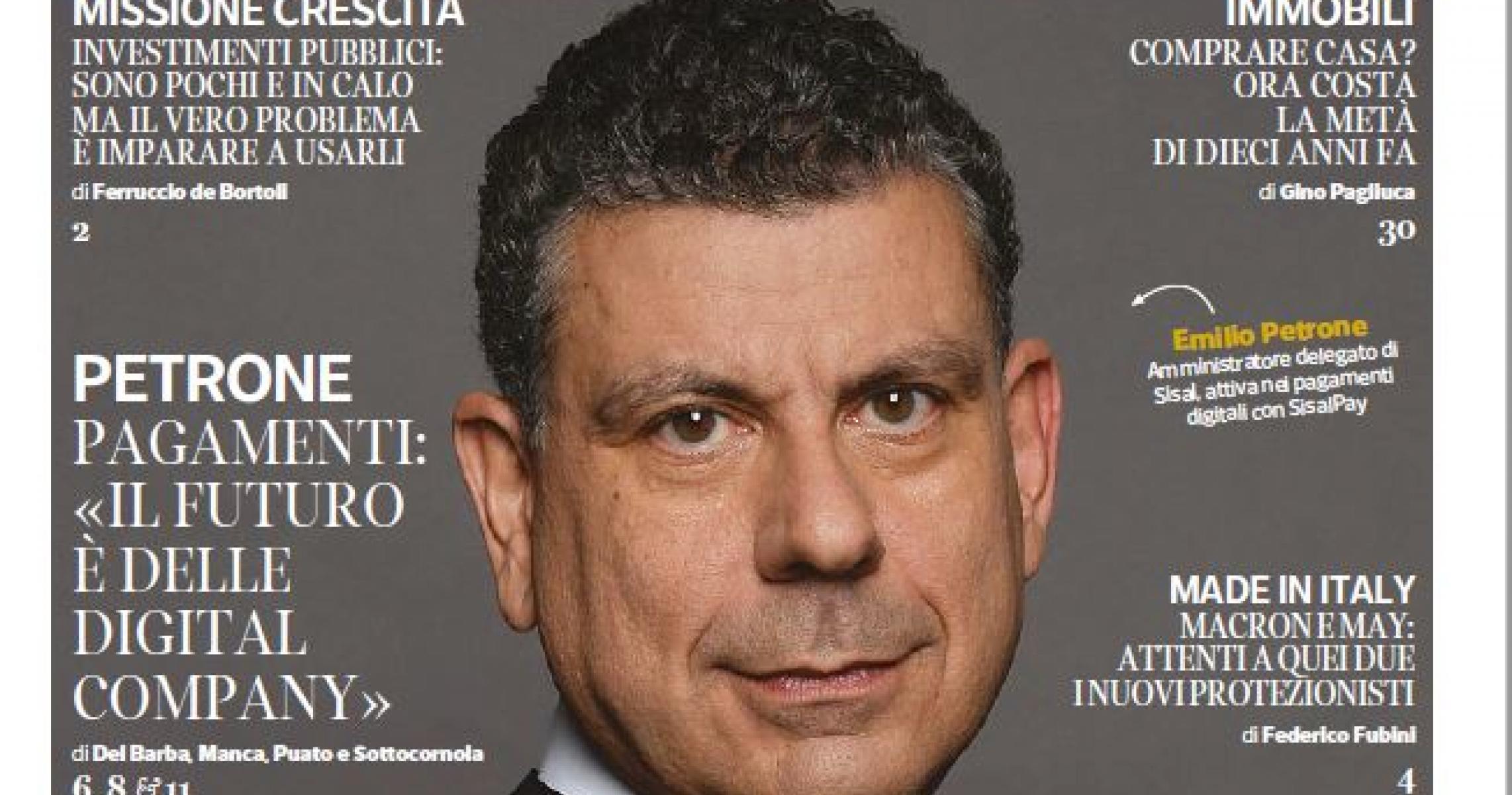 Copertina Corriere della Sera